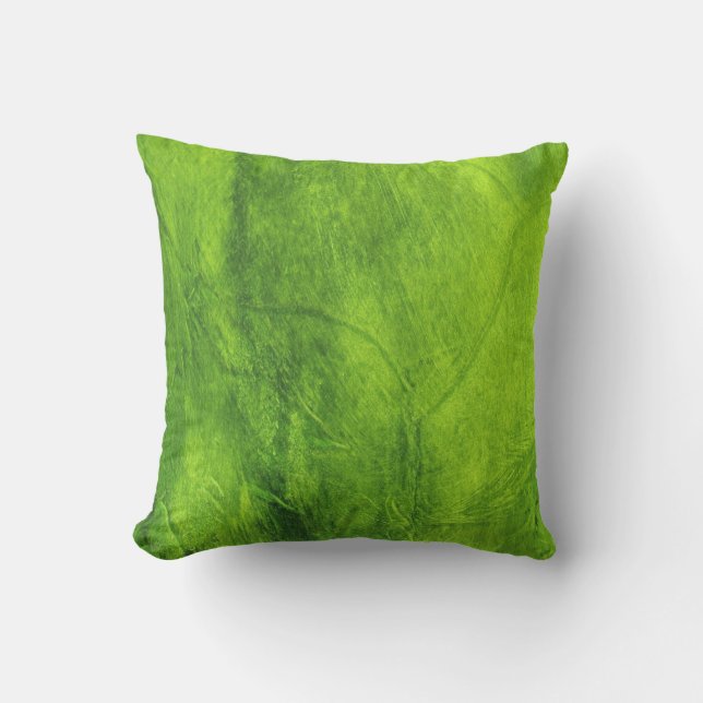 Green Textured Outdoor Cushion (Front)