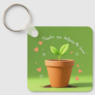 Green Thanks Radiance Key Ring
