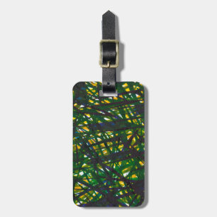 Green Thicket II Luggage Tag