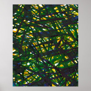 Green Thicket II Poster
