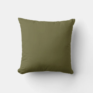 Green Throw Pillow