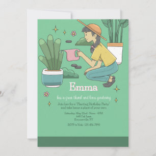 Green Thumb Invitation