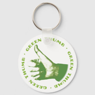 Green Thumb Key Ring