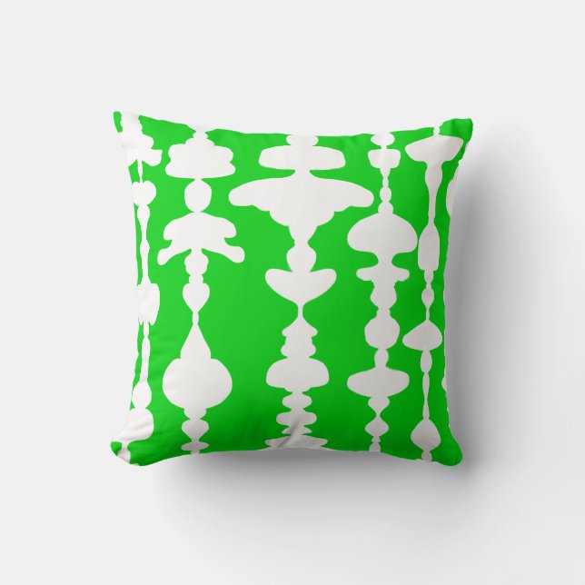 Green tide cushion (Front)