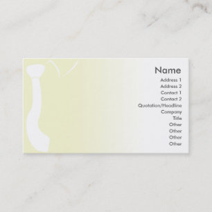 Green Tie - Business Card