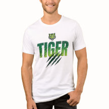 Green Tiger Bold Typography 