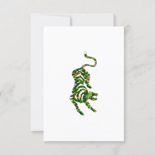 Green Tiger Invitation