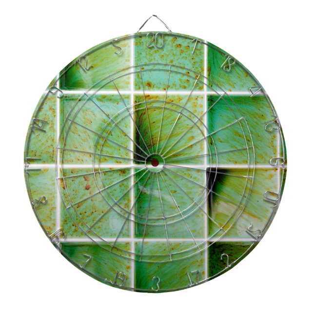 Green tiles dartboard (Front)