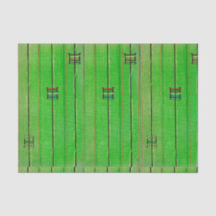 GREEN TISSUE PAPER JAPANESE WOODBLOCK PATTERN