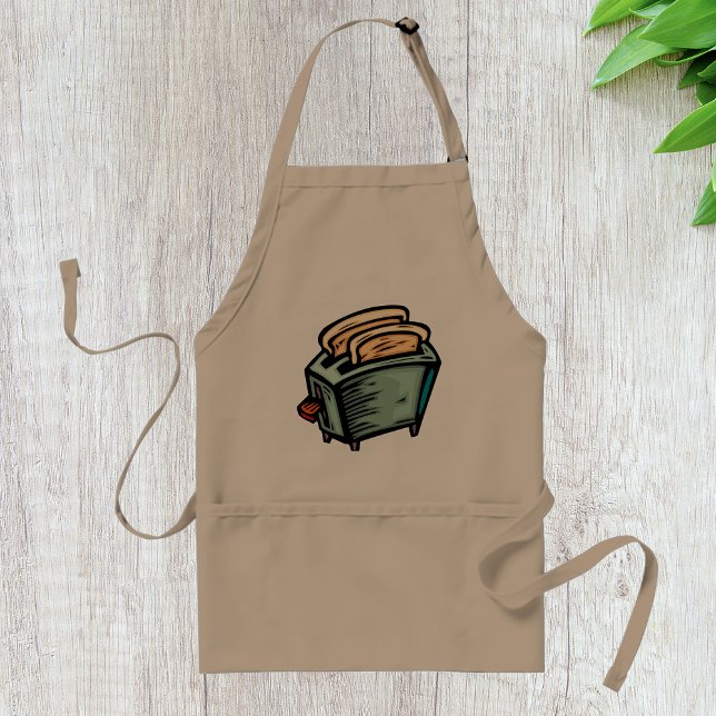 Green Toaster Apron (Creator Uploaded)