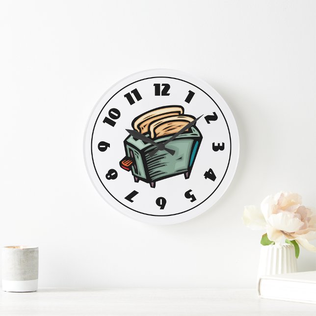 Green Toaster Clock (Creator Uploaded)