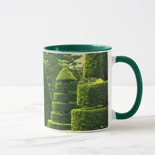 Green Topiary - Mug #2 (Right)