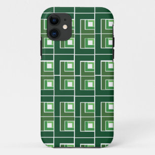 Green Topsy Turvy  iPhone 11 Case