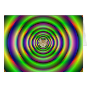 Green Torus Tunnel Card + cat