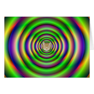 Green Torus Tunnel Card + cat