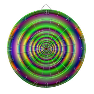 Green Torus Tunnel Dartboard