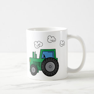 Green Tractor Coffee Mug