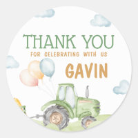 Green Tractor Farm Birthday Party