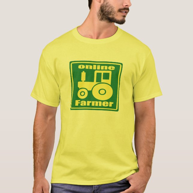 green tractor T-Shirt (Front)