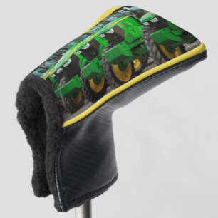 Green Tractors Golf Head Cover
