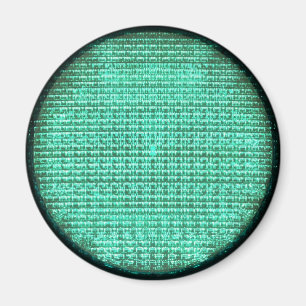 Green Traffic Light Magnet