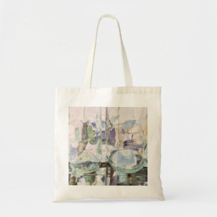 Green Transparency Tote Bag