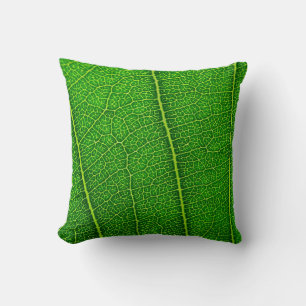 Green Tree Leaf Cushion