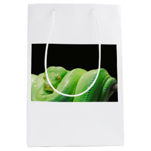 green tree python medium gift bag