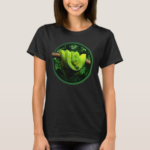 Green Tree Python Reptile Owner T-Shirt