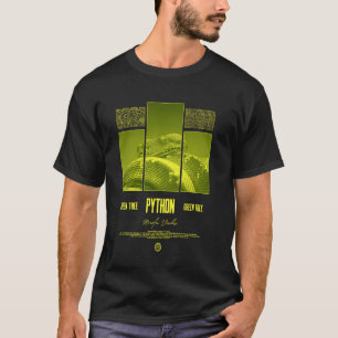 Green Tree Python Snake Owner Streetwear Reptile K T-Shirt
