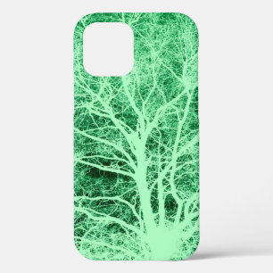 Green tree silhouette Case-Mate iPhone case