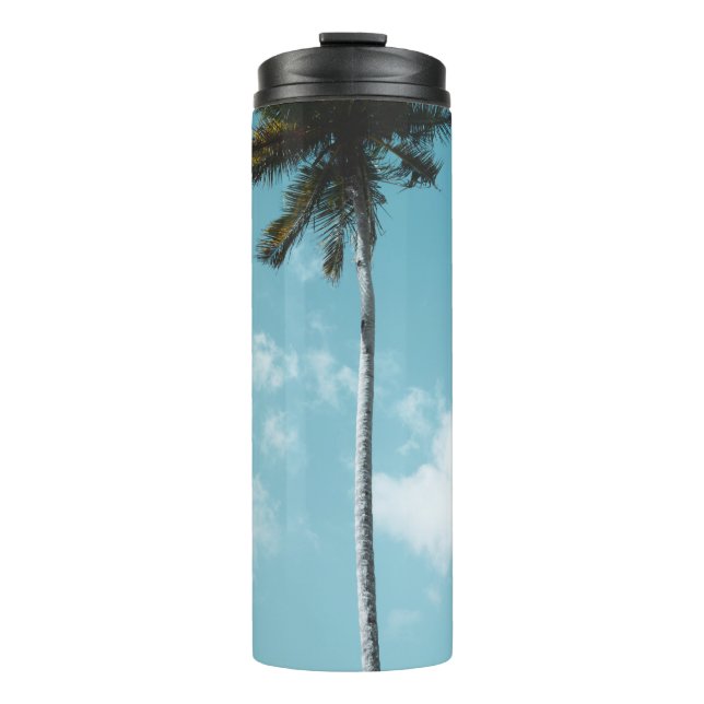 Green tree thermal tumbler (Front)