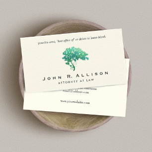 Green Tree , Tree of Life  Business Card