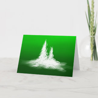 Green Trees 2025 - Christmas/Holiday Card