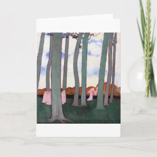 Green Trees, Maurice Denis Card