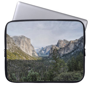 GREEN TREES NEAR MOUNTAIN UNDER CLOUDY SKY DURING LAPTOP SLEEVE