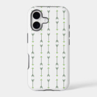 Green Tribal Arrow Pattern