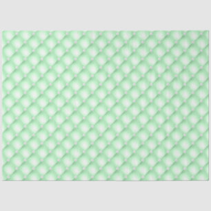 Green Tufted Pearls Tissue Paper