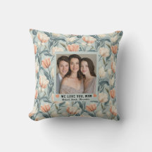 Green Tulip Botanical Mum Mummy Birthday Sofa