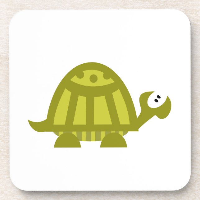 Green Turtle Coaster (Front)