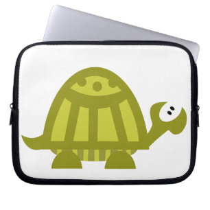 Green Turtle Laptop Sleeve