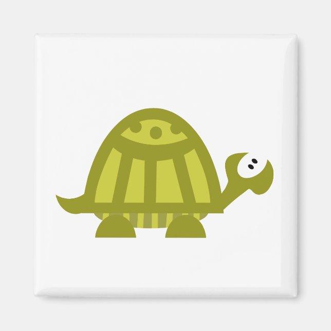 Green Turtle Magnet (Front)
