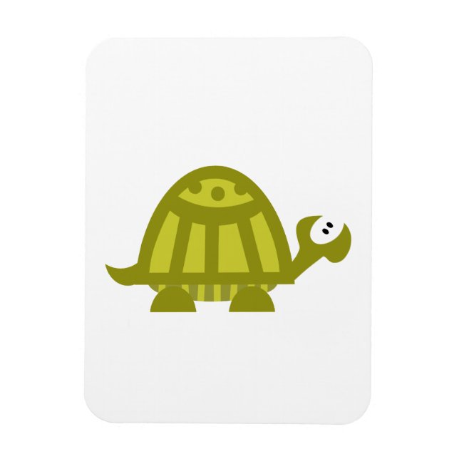 Green Turtle Magnet (Vertical)