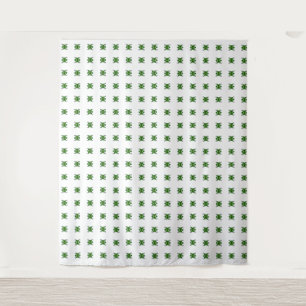 Green Turtle Pattern Tapestry