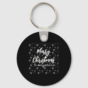 Green Tygraphy Minimal Modern Merry Christmas T Sh Key Ring