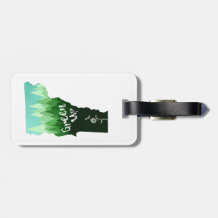 Green Up Vermont Luggage Tag