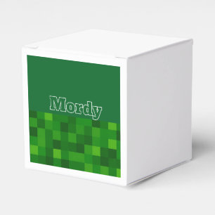 Green upsherin favour box
