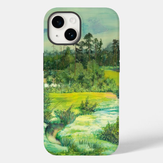 green valley Case-Mate iPhone case (Back)
