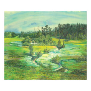 green valley photo print