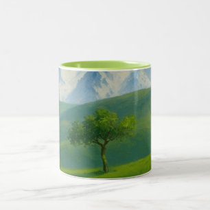 Green Valley Tree Accent Mug